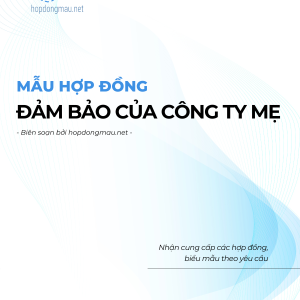 Đảm bảo của Công ty mẹ (tiếng Việt)