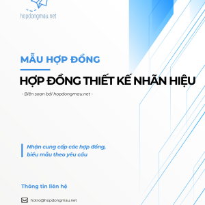 Hợp đồng Thiết kế nhãn hiệu