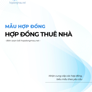 Hợp đồng thuê nhà