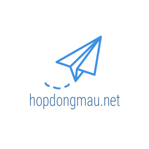 Mẫu hợp đồng đặt cọc