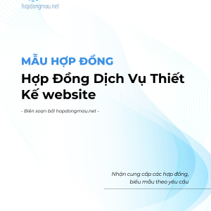 Hợp đồng dịch vụ thiết kế website